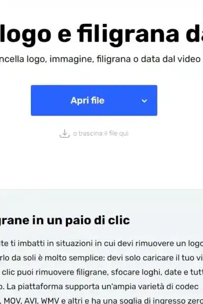 Online Video Cutter Rimuovi Filigrana Video
