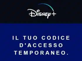 Codice di Accesso Temporaneo Disney+