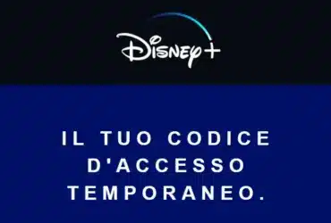 Codice di Accesso Temporaneo Disney+