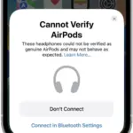 Impossibile Verificare AirPods
