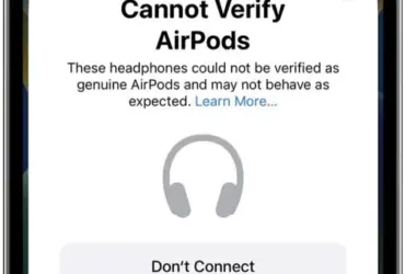 Impossibile Verificare AirPods