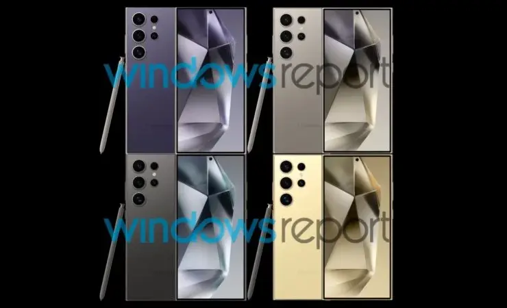Samsung Galaxy S24 Ultra Titanium Colors Leaked nov23