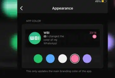 WhatsApp Icon Color Change