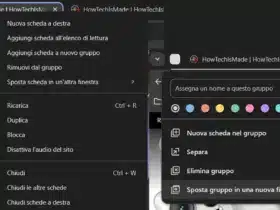 Gruppi Schede Chrome