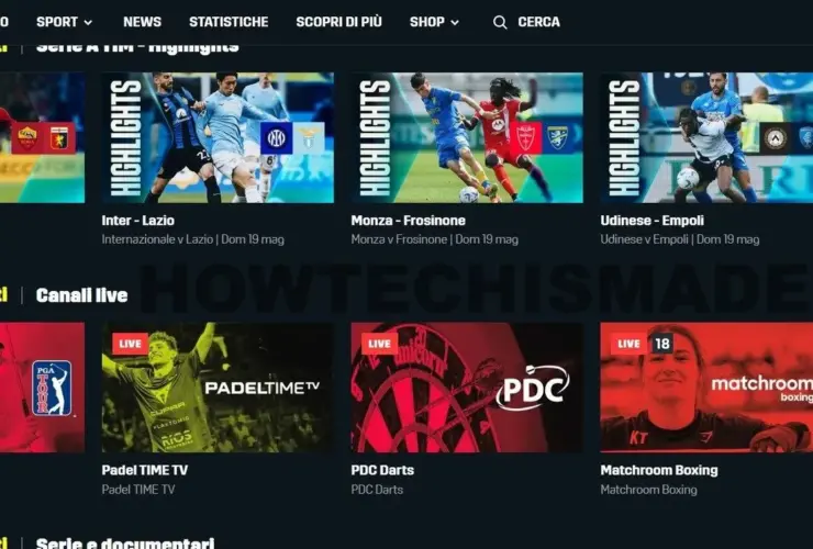 Canali FAST DAZN