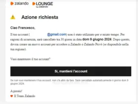 Zalando Cancellazione Account