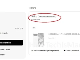 MediaWorld Ordine Annullato Pixel 9 Pro XL