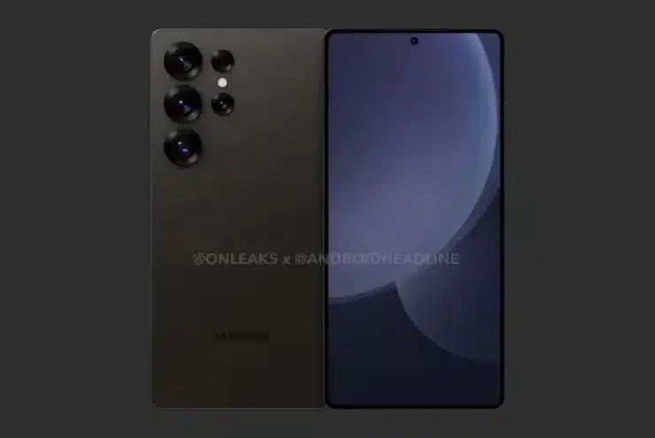 Render Samsung Galaxy S25 Ultra
