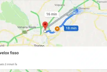 Google Maps Autovelox