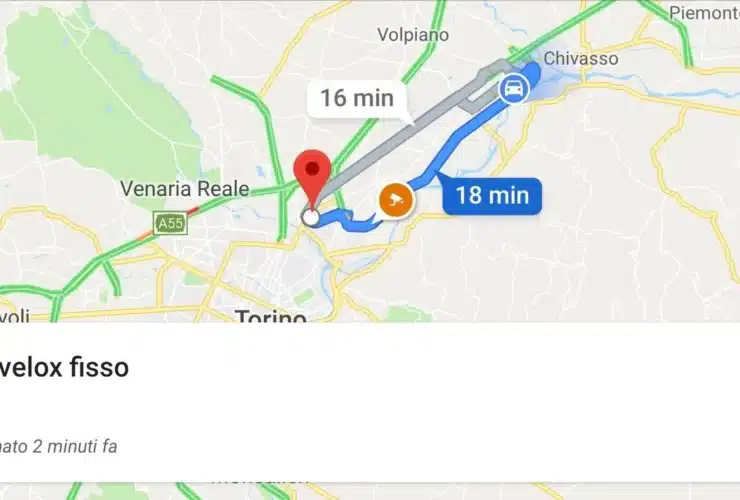 Google Maps Autovelox