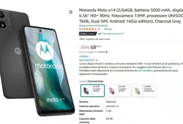 Motorola Moto E14 Amazon Black Friday