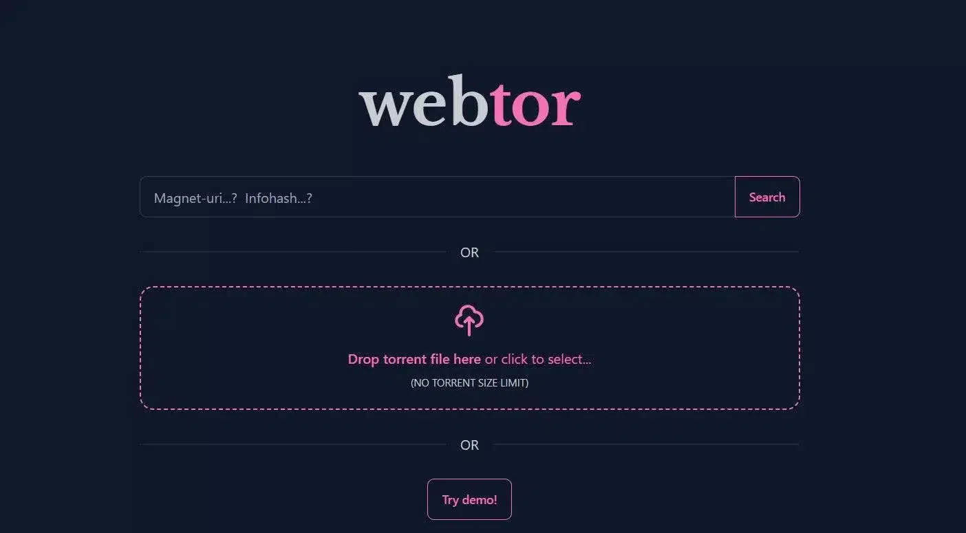 WebTor Download Tor dal Web
