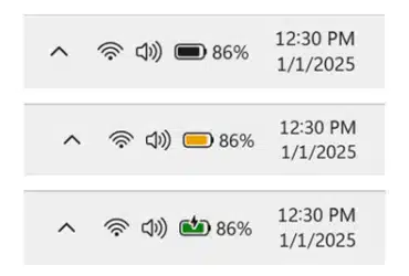 Indicatore Batteria Windows 11