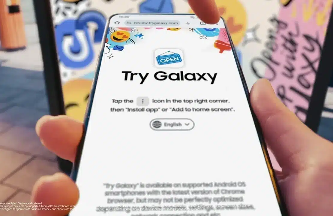 Try Galaxy iOS App