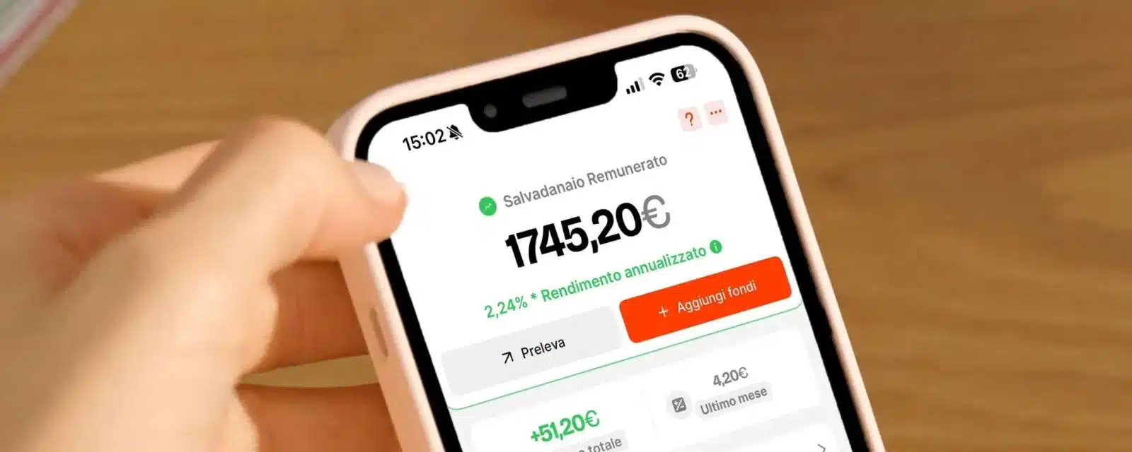 Satispay Salvadanaio Remunerato