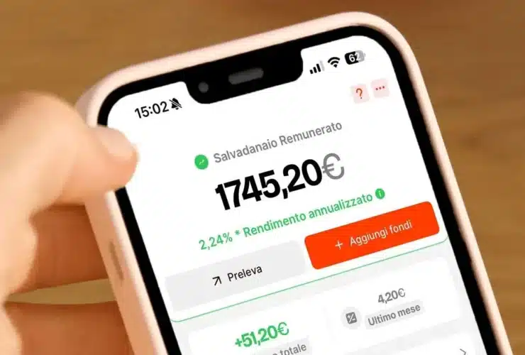 Satispay Salvadanaio Remunerato