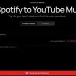 Spotify to YouTube Music