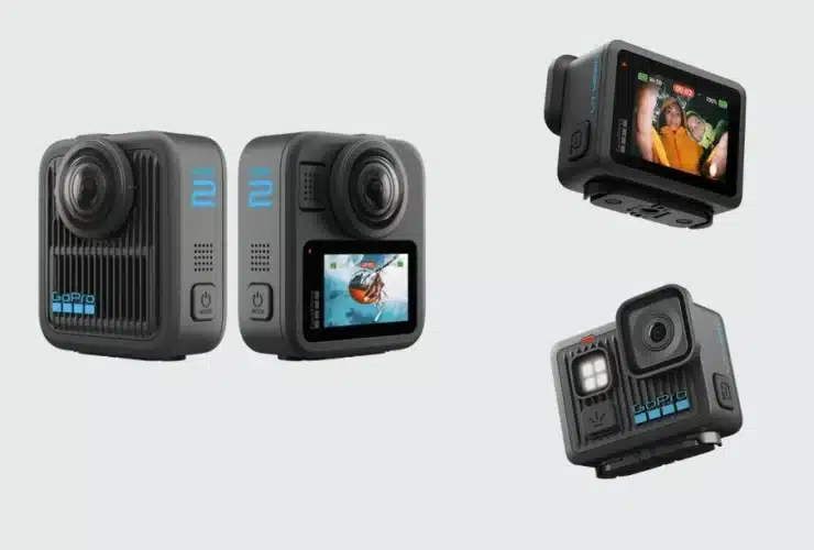 GoPro MAX2, LIT HERO e Fluid Pro AI