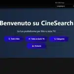 CineSearch Home Page