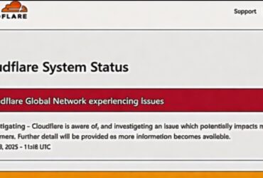Cloudflare Down 18.11