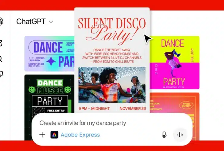 Adobe Photoshop, Acrobat ed Express in ChatGPT