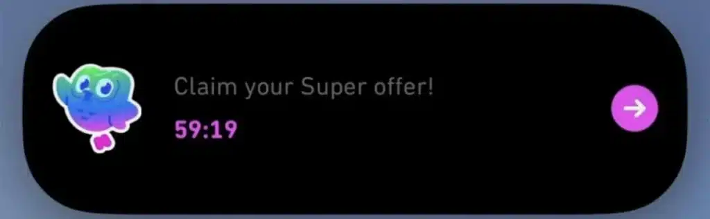 Duolingo Pubblicità Isola Dinamica iPhone