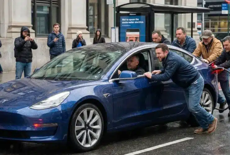 Macchina Elettrica Avviata a Spinta