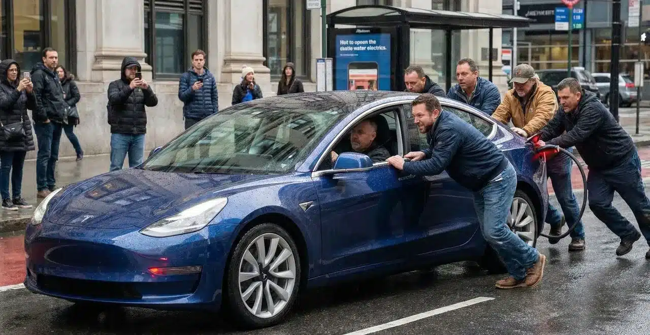 Macchina Elettrica Avviata a Spinta