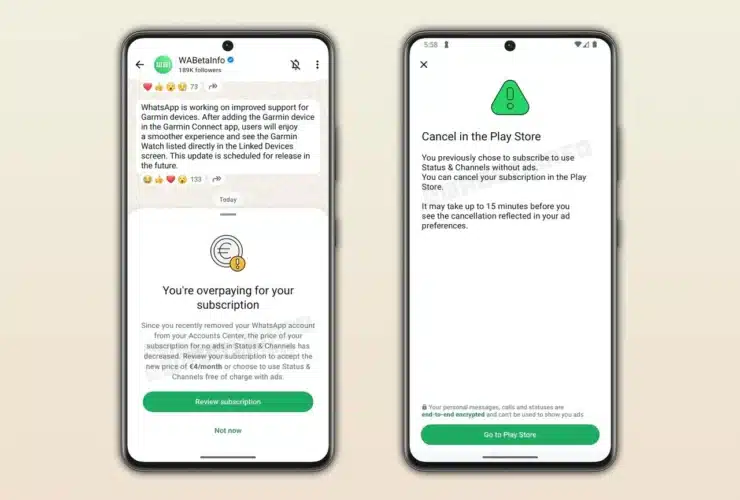 Prezzo WhatsApp a Pagamento