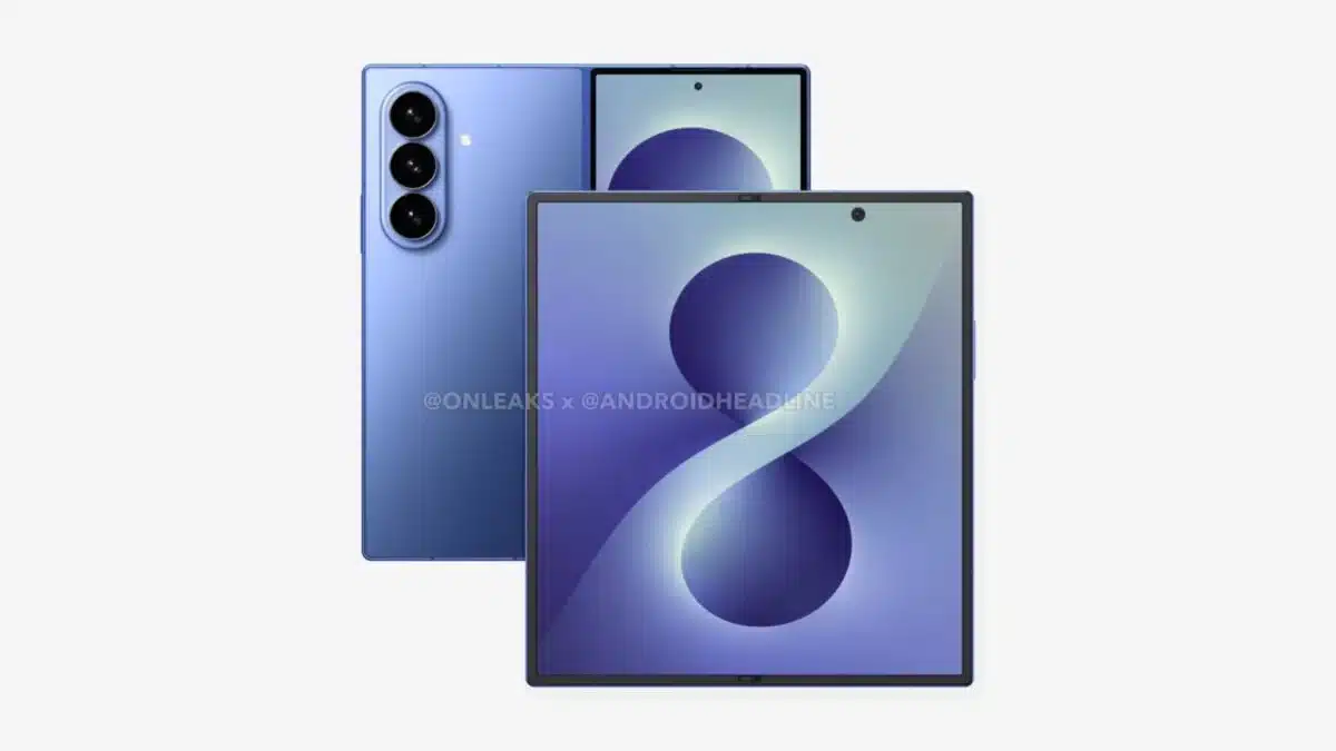 Samsung Galaxy Z Fold 8 Leaked Render