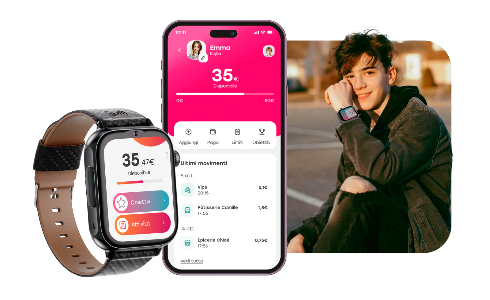 SaveFamily SaveWatch Plus 2 Pay