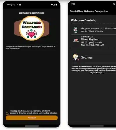 GeminiMan Wellness Companion