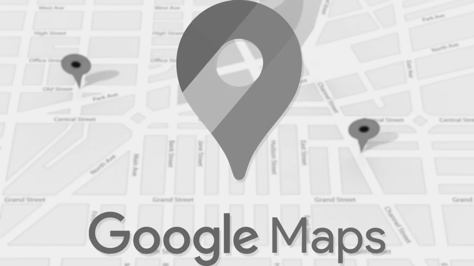 Google Maps Bianco e Nero