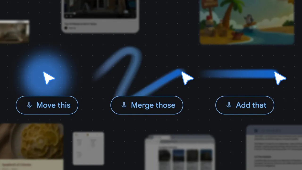 Googlebook Magic Pointer