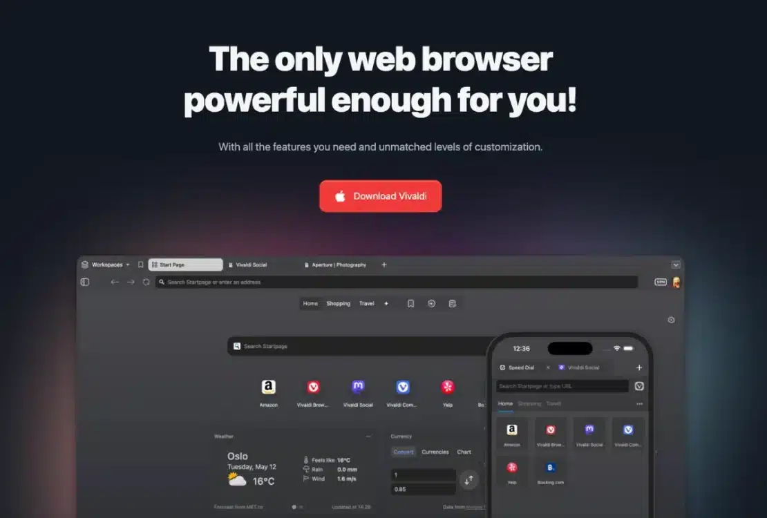 Vivaldi 8.0