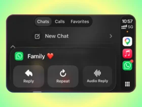 WhatsApp Apple CarPlay