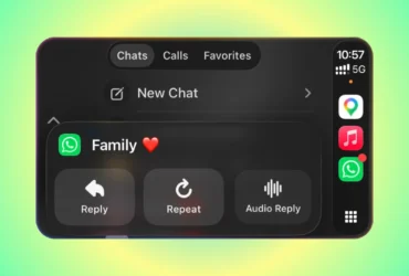 WhatsApp Apple CarPlay
