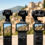 DJI Osmo Pocket 3, DJI Osmo Pocket 4 vs Insta360 Luna Ultra