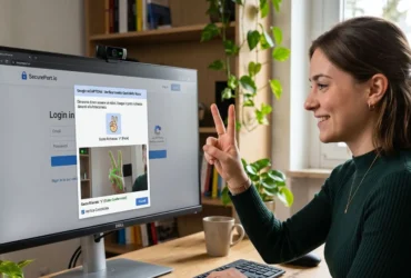 Google reCAPTCHA Verifica Gesti Mano