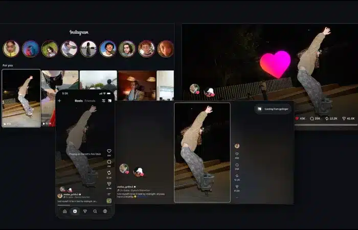 Instagram Samsung Smart TV