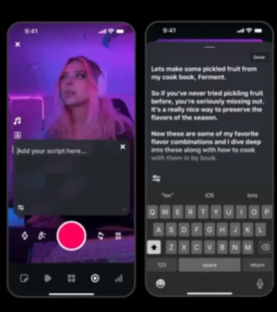 Instagram Teleprompter