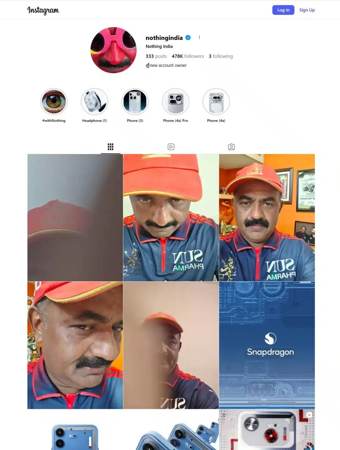 Nothing India Instagram Hack