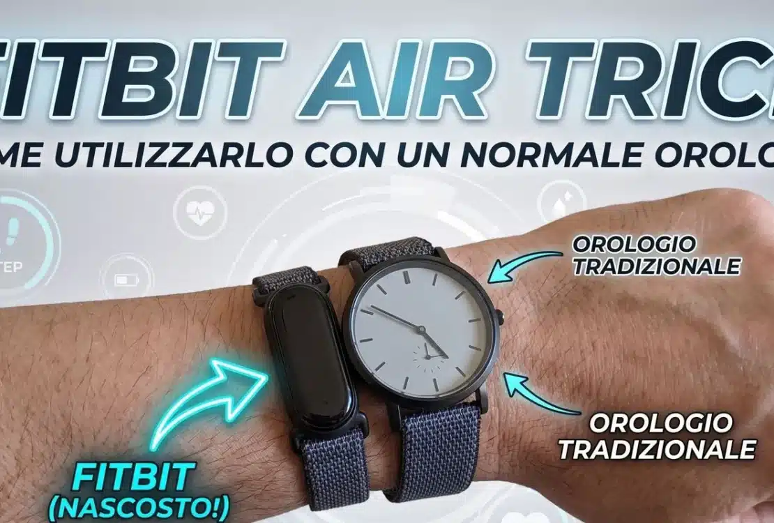 Trucco Fitbit Air Orologio