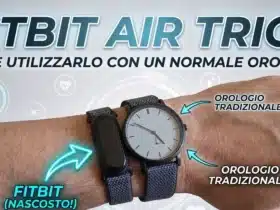 Trucco Fitbit Air Orologio