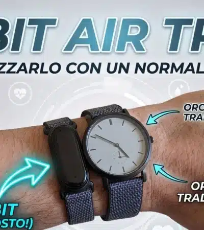 Trucco Fitbit Air Orologio
