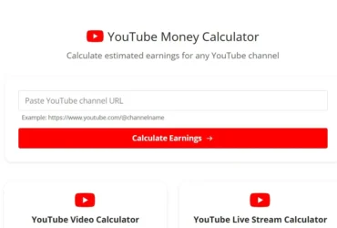 YouTube Money Calculator