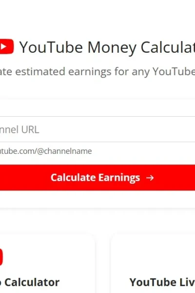 YouTube Money Calculator