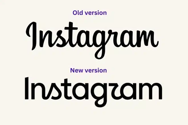 Instagram Nuovo Logo vs Vecchio Logo